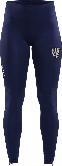 Craft - Ifskp Long Zip Tight Women - Navy blue